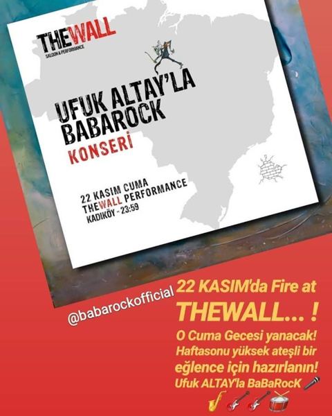 THEWALL Saloon 22 Kasım 2019 konser